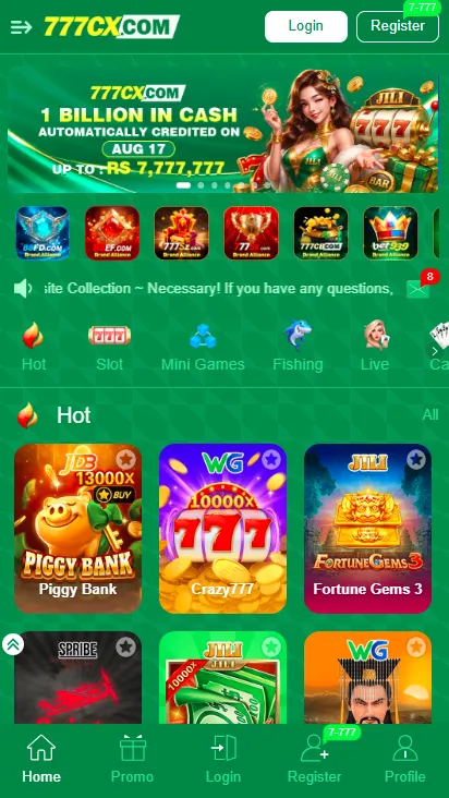 777CX Game